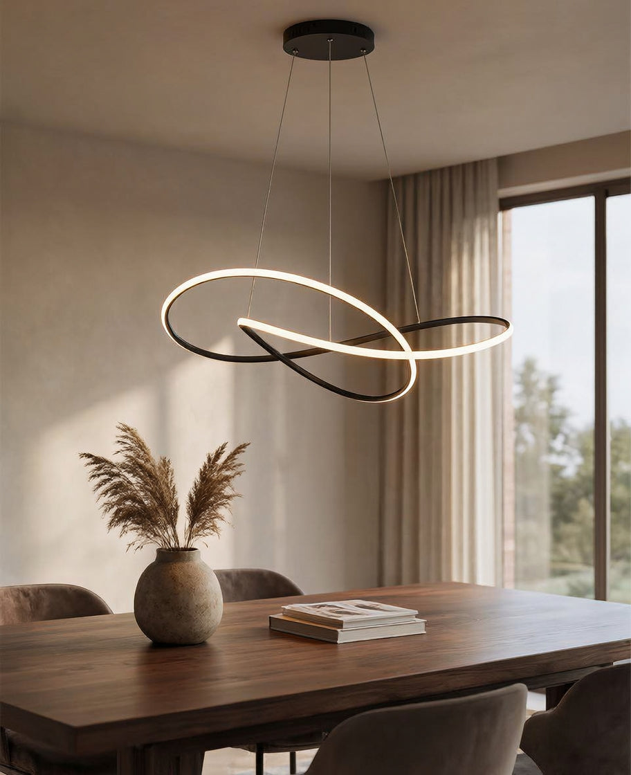 Moderne skandinavische Pendelleuchte – Kleeblatt-Design