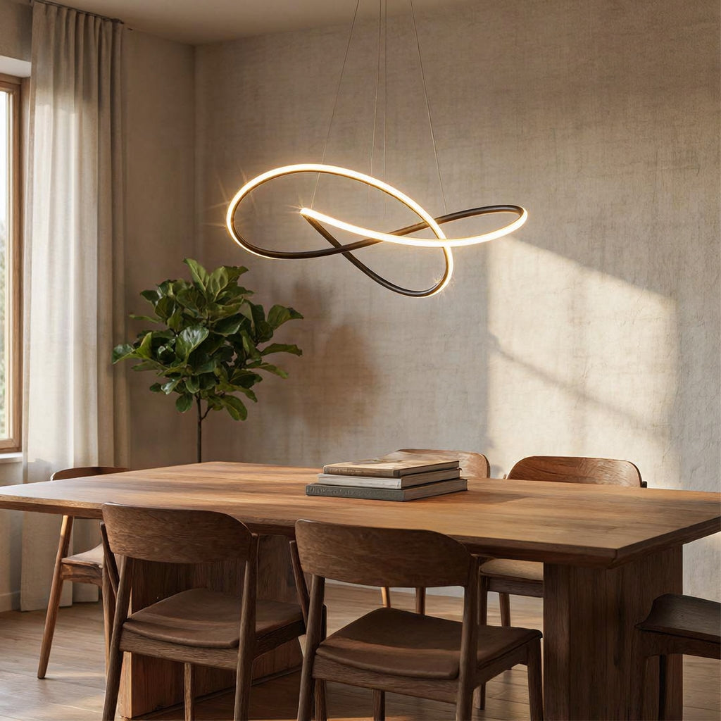 Moderne skandinavische Pendelleuchte – Kleeblatt-Design