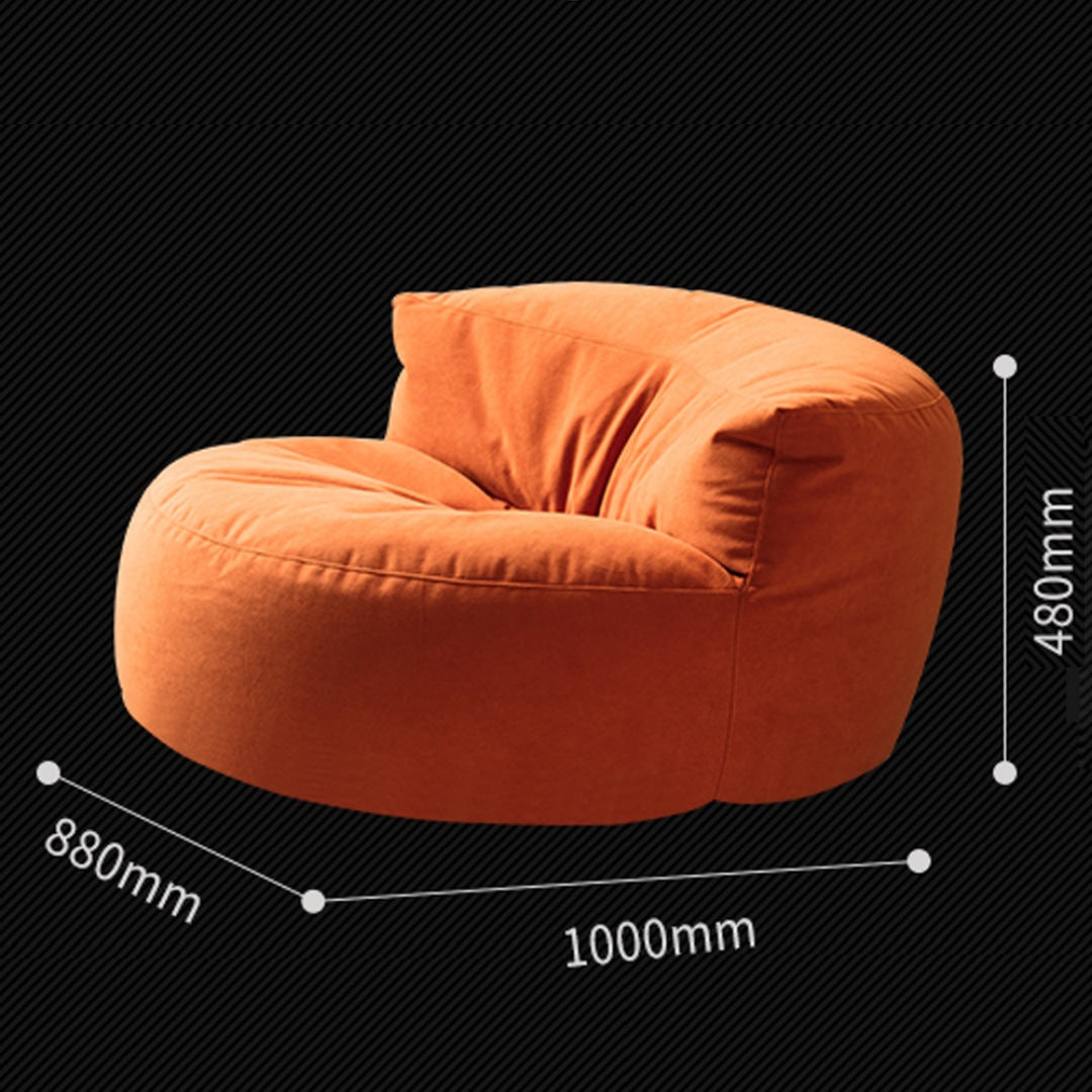 Beanbag Round Thick Velvet