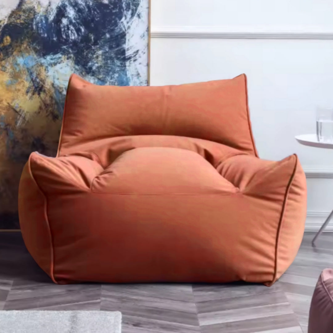 Beanbag Soft Velvet Chair seat