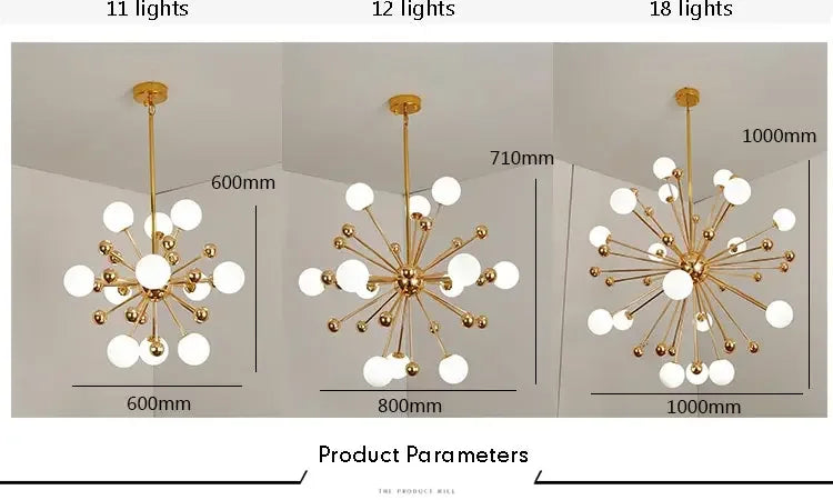 Lixy - Modern Global LED Chandelier Satellite Design