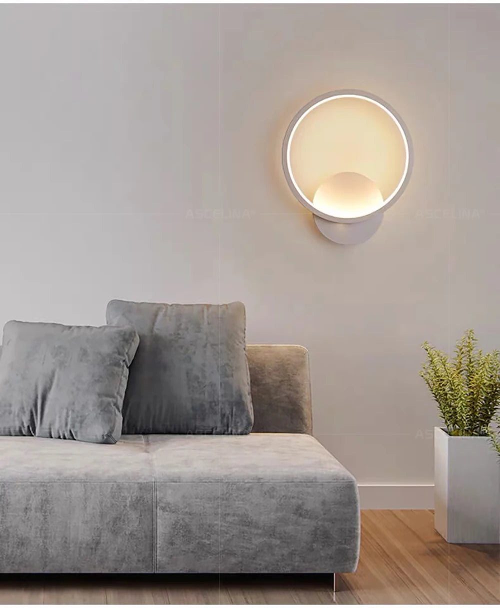 Modern LED Wall Sconce – Minimalist Wall Lamp for Bedroom & Hallway