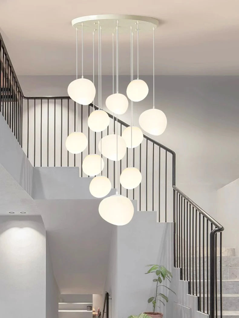 Modern LED Pendant Chandelier - Adjustable Multi-Light
