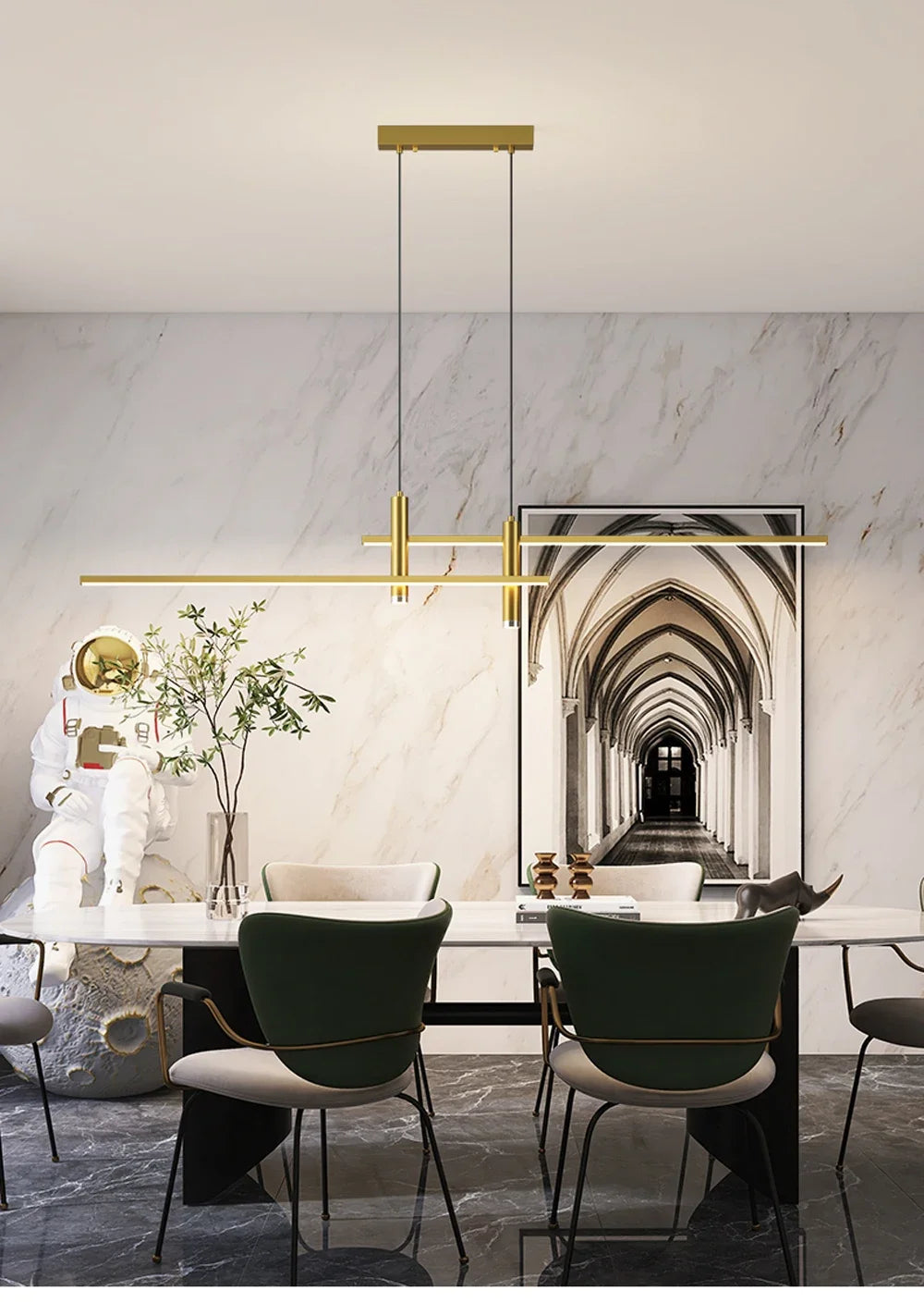 Modern Industrial LED Pendant Light