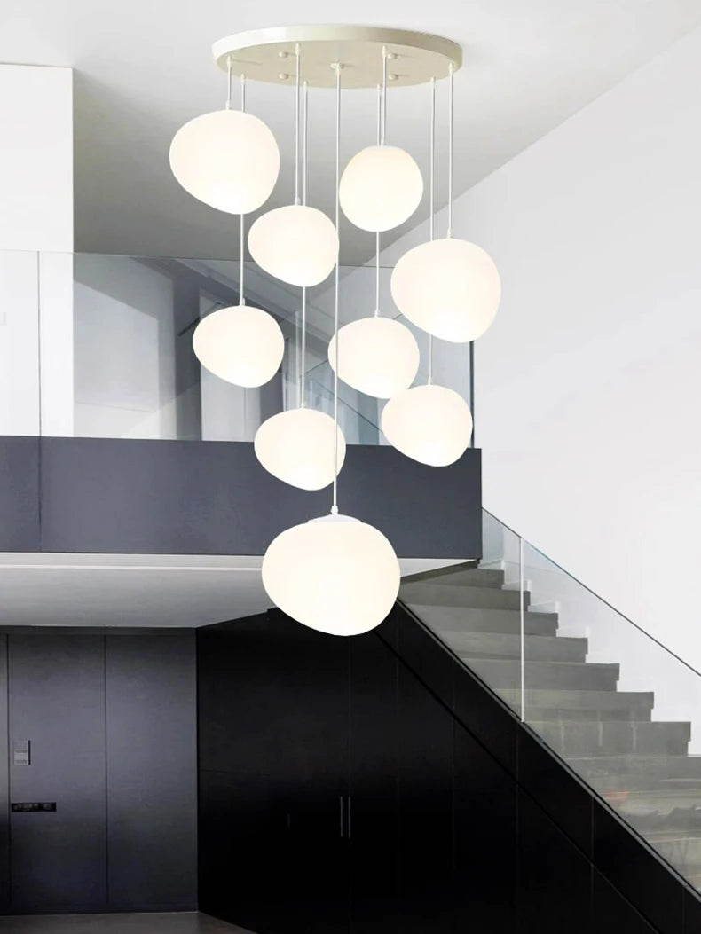 Modern LED Pendant Chandelier - Adjustable Multi-Light