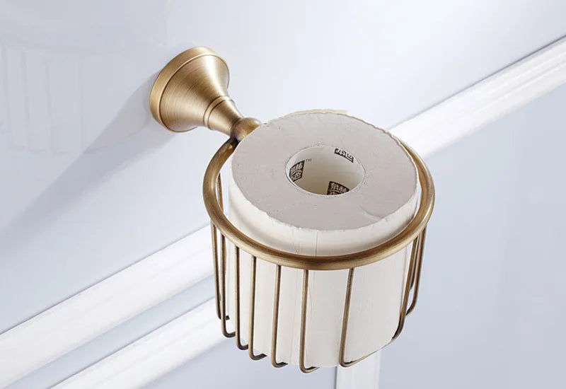 Modern Brass Bathroom Accessories Set – Elegant & Durable