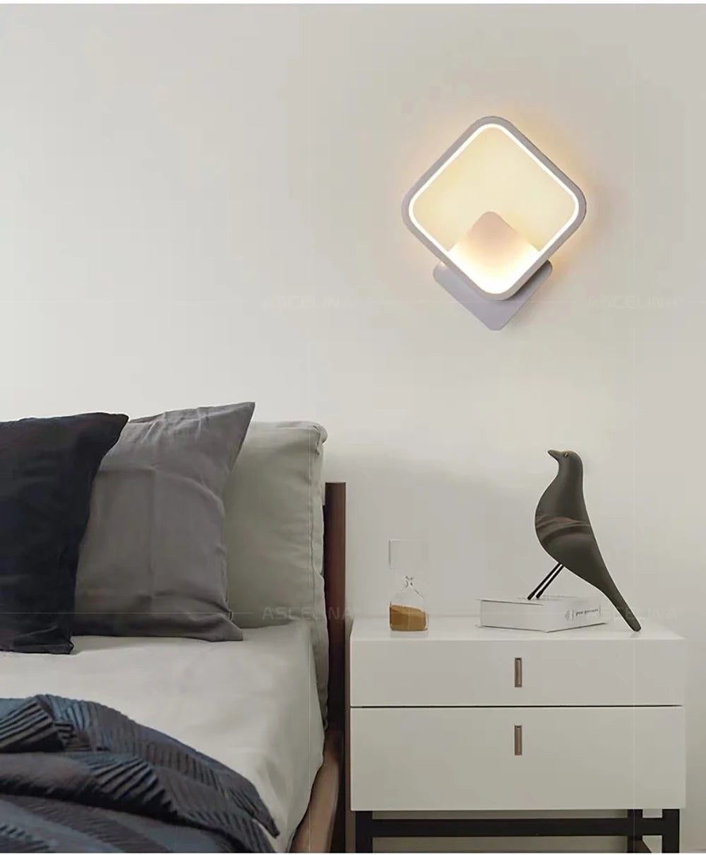 Modern LED Wall Sconce – Minimalist Wall Lamp for Bedroom & Hallway