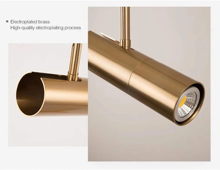 Verstellbare Pendelleuchte mit Strahler – Moderne minimalistische LED-Hängelampe