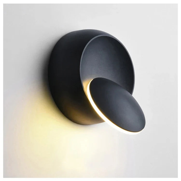 LED-wandlamp 350° draaibaar – Moderne wandverlichting voor binnen