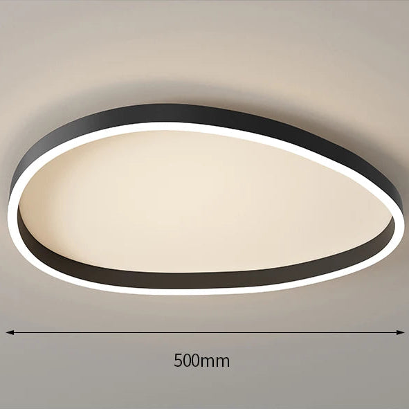 LED Ring Chandelier - Modern Pendant Light for Living Room, Bedroom & Dining Room