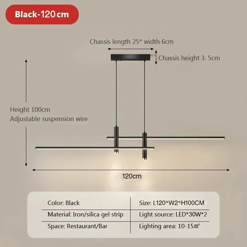Modern Industrial LED Pendant Light