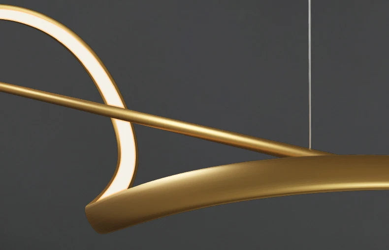 SEPTAL Moderne nordische LED-Pendelleuchte – Verstellbarer Esszimmer-Kronleuchter