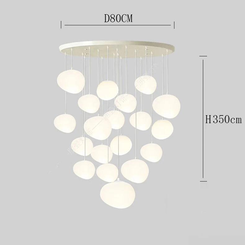 Modern LED Pendant Chandelier - Adjustable Multi-Light