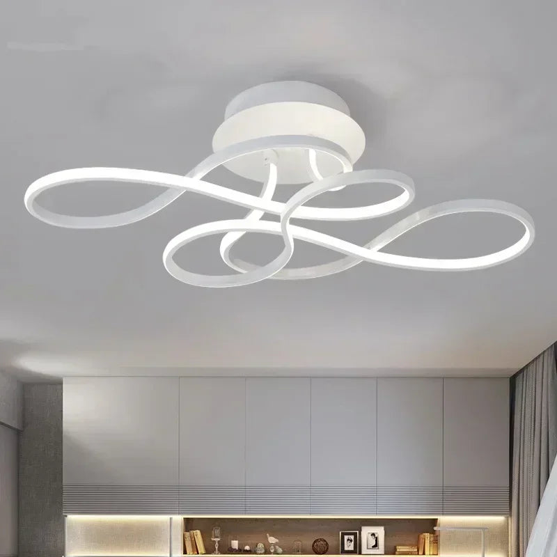 Modern LED Ceiling Chandelier - Stepless Dimming