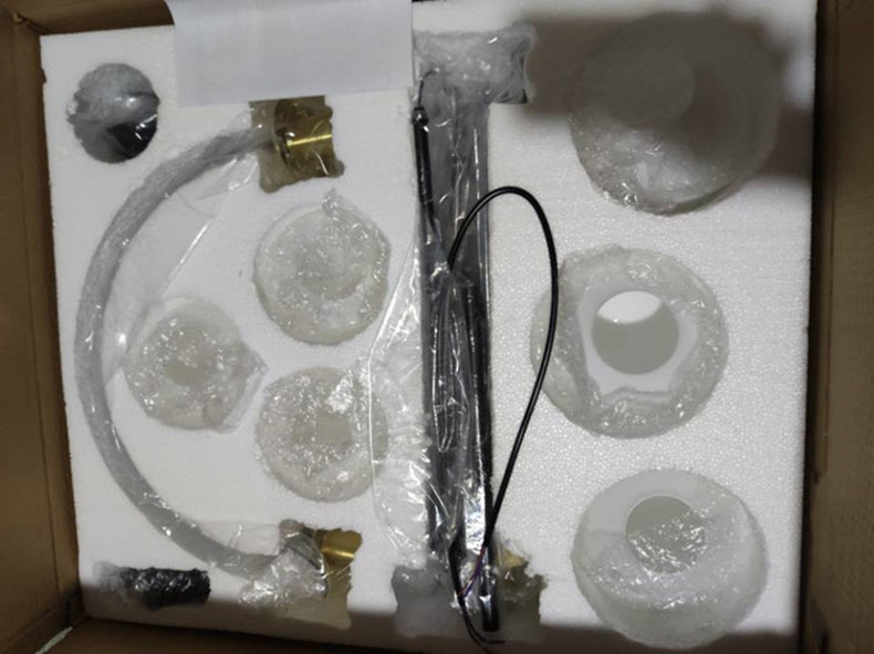 LED Pendant Light Diva - Glass Ball Chandelier