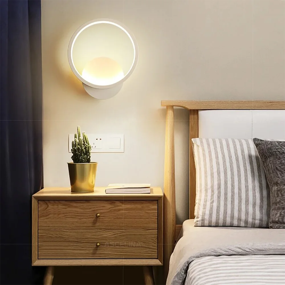 Modern LED Wall Sconce – Minimalist Wall Lamp for Bedroom & Hallway