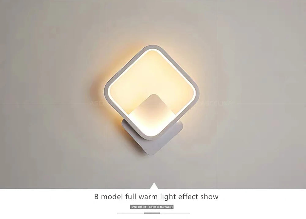Modern LED Wall Sconce – Minimalist Wall Lamp for Bedroom & Hallway