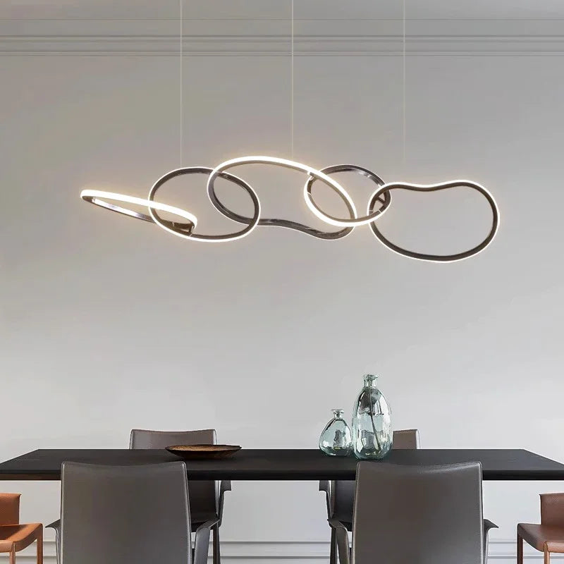 Aurelios Pendelleuchte – Dimmbare LED – 3 bis 6 Strahler