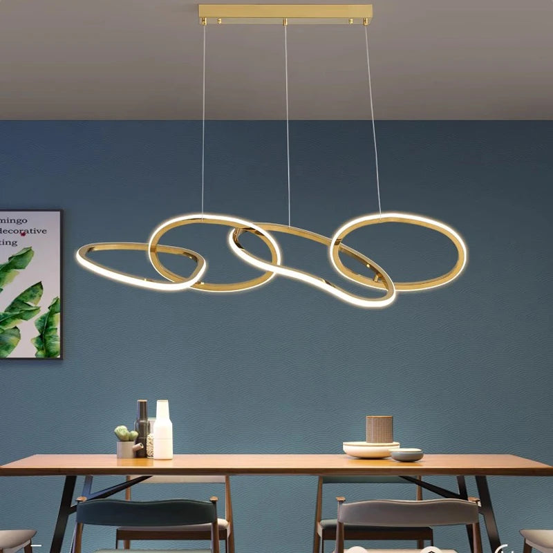 Aurelios Pendelleuchte – Dimmbare LED – 3 bis 6 Strahler
