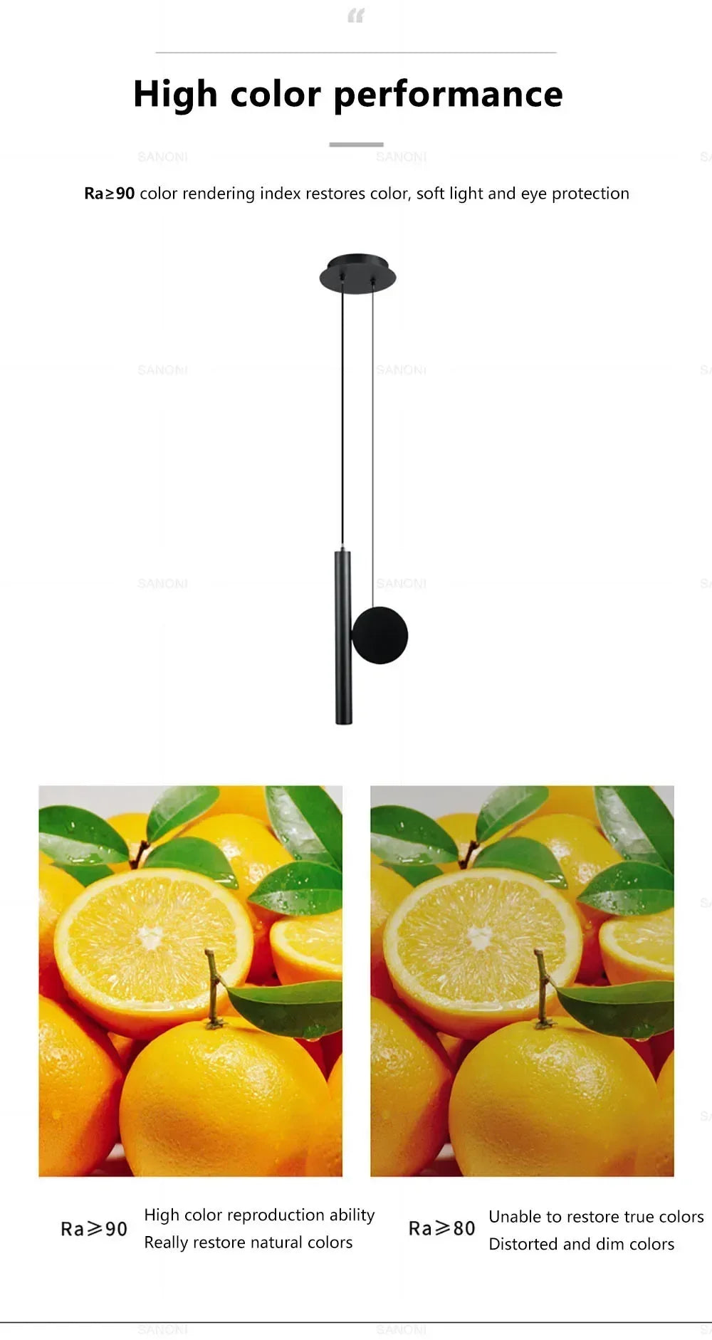 Moderne led-hanglamp met verstelbaar snoer – zwart aluminium