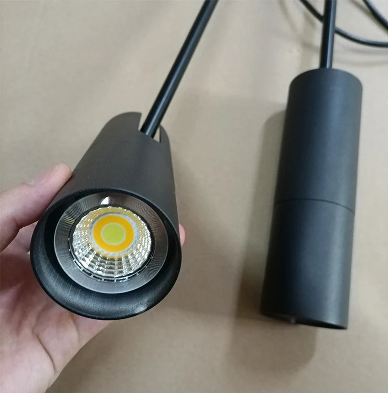 Verstellbare Pendelleuchte mit Strahler – Moderne minimalistische LED-Hängelampe