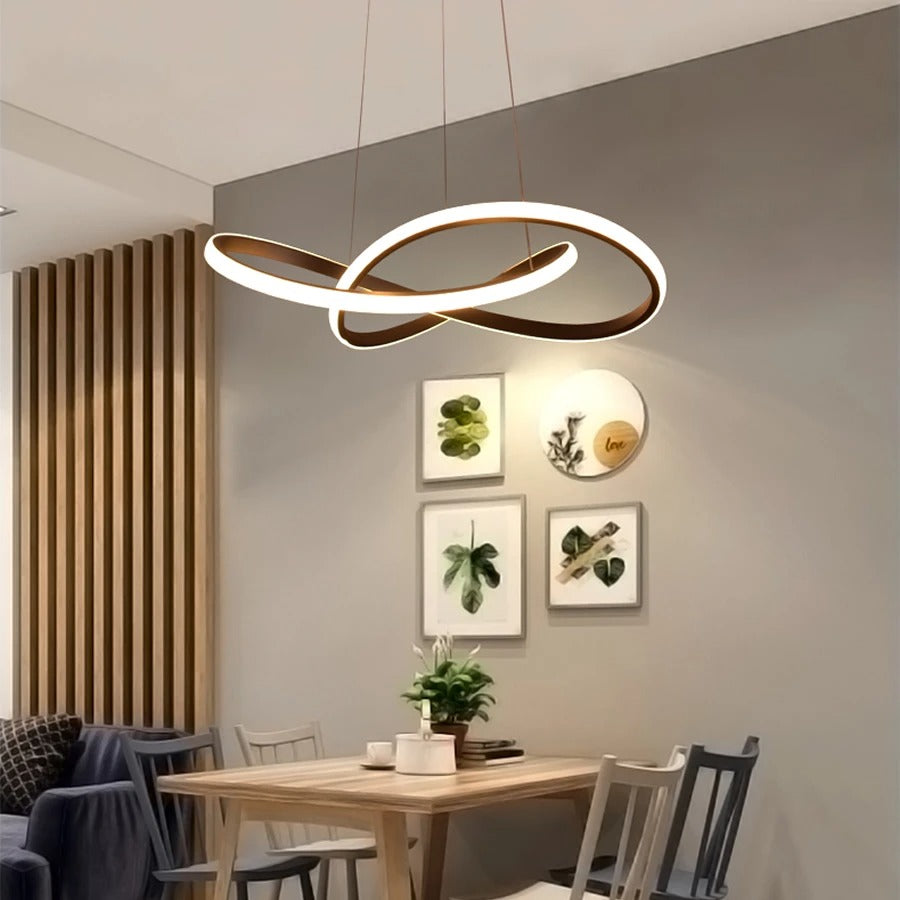 Modern Scandinavian Pendant Light – Clover Design
