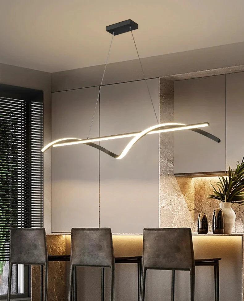 Modern LED Pendant Light Kitchen Dining Room Lamp