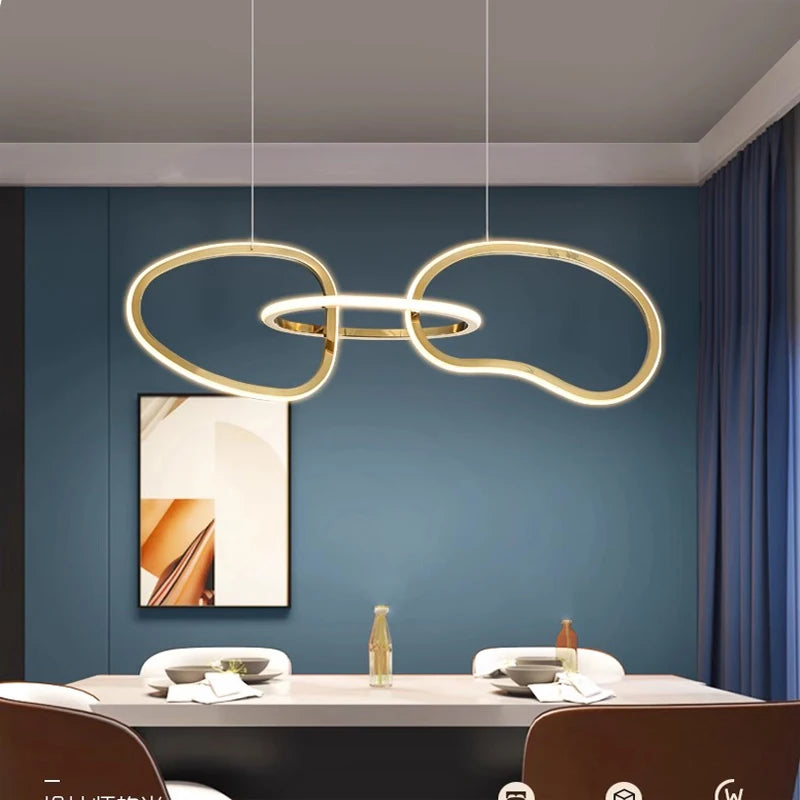 Aurelios Pendelleuchte – Dimmbare LED – 3 bis 6 Strahler