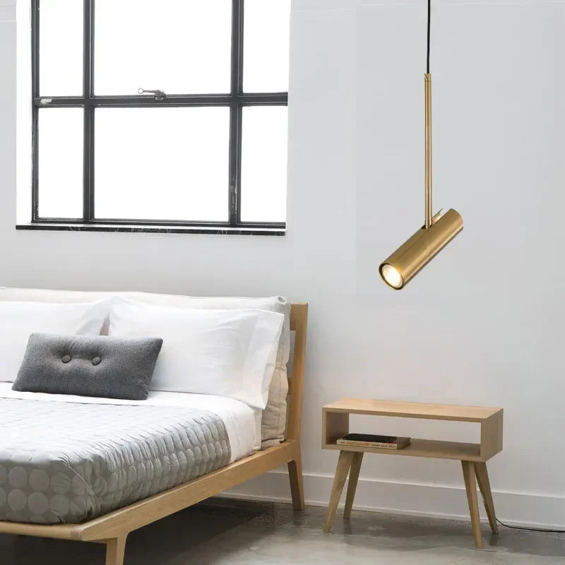 Verstellbare Pendelleuchte mit Strahler – Moderne minimalistische LED-Hängelampe