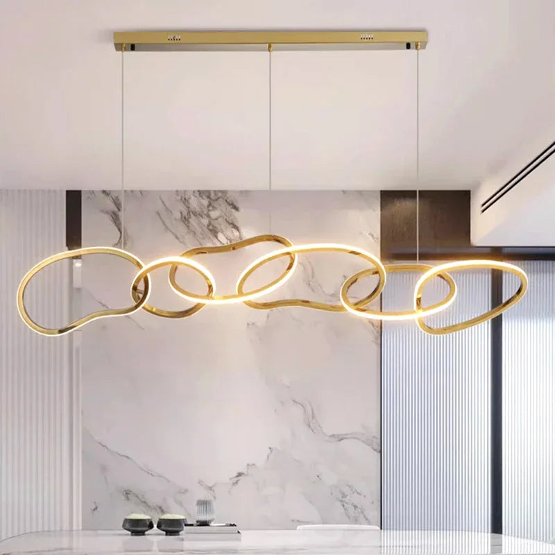 Aurelios Pendelleuchte – Dimmbare LED – 3 bis 6 Strahler