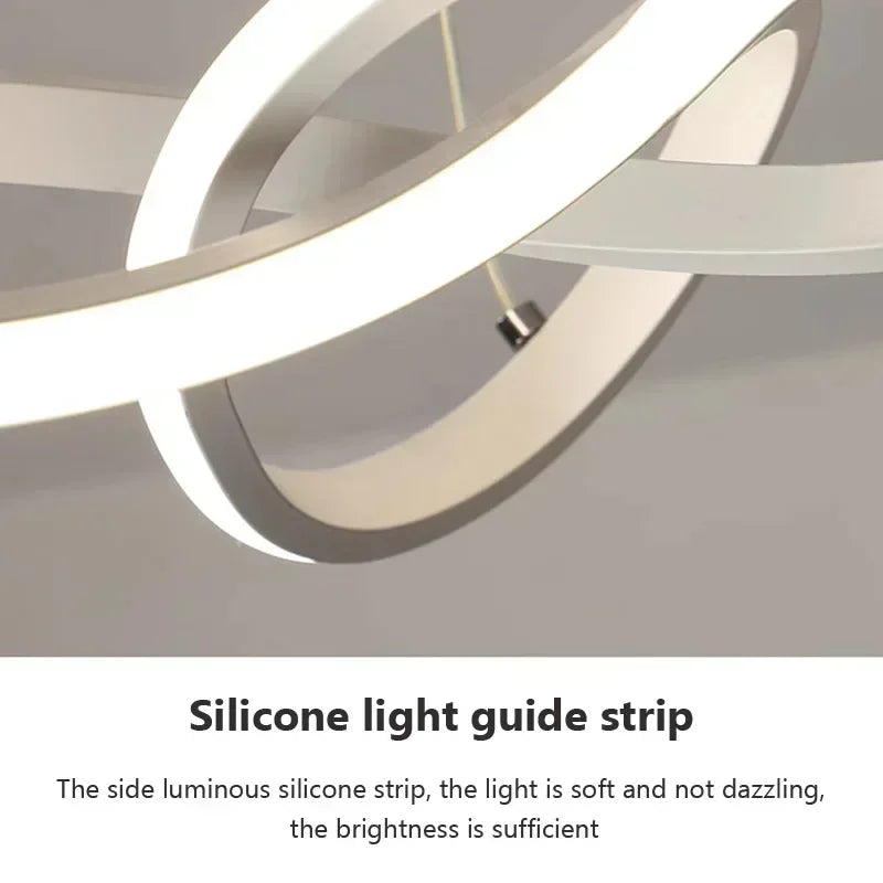 Compact Clover Design LED Ceiling Light