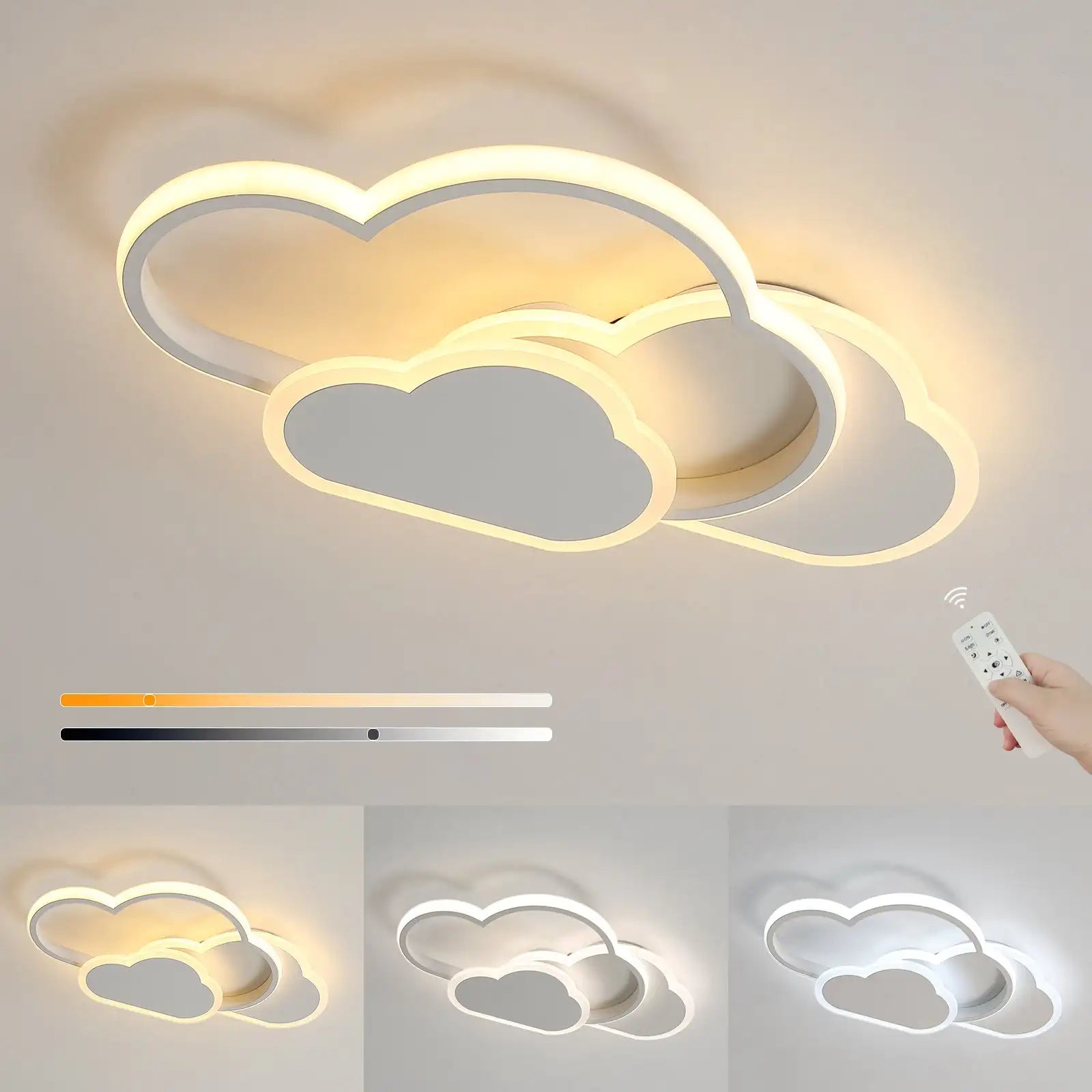Kids Room Cloud Ceiling Light 32W - LED
