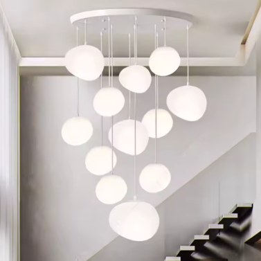 Modern LED Pendant Chandelier - Adjustable Multi-Light