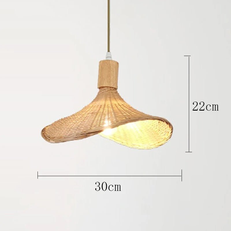 Bamboe Geweven Strohoed - Eettafel hanglamp - Act Design Shop
