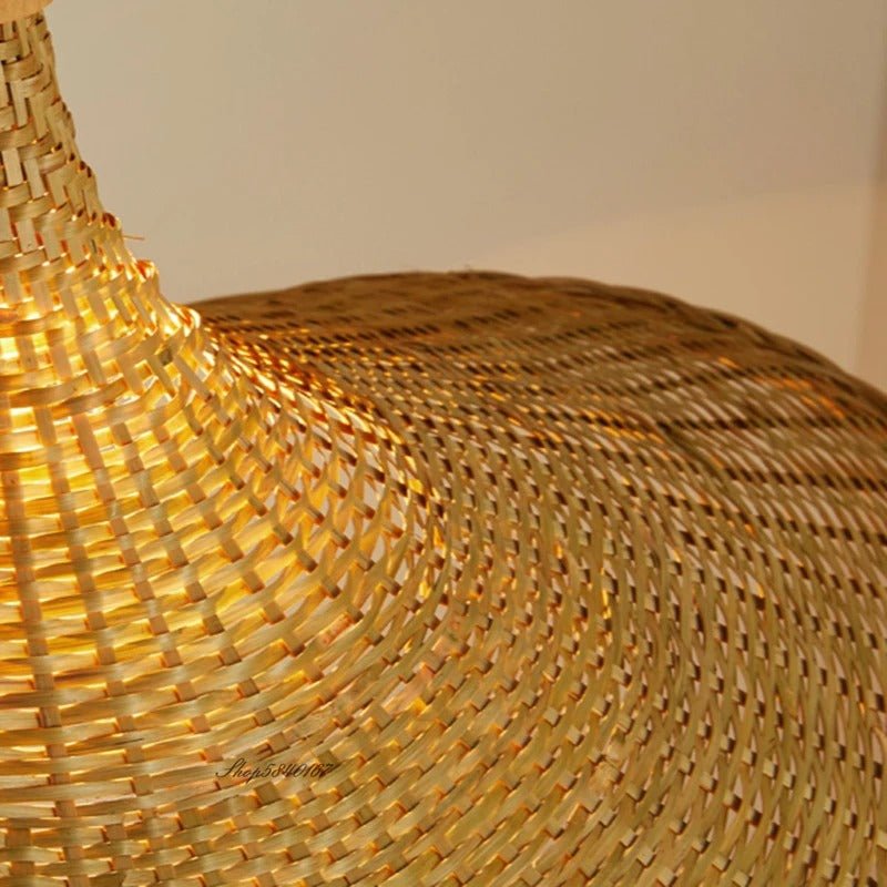 Bamboe Geweven Strohoed - Eettafel hanglamp - Act Design Shop