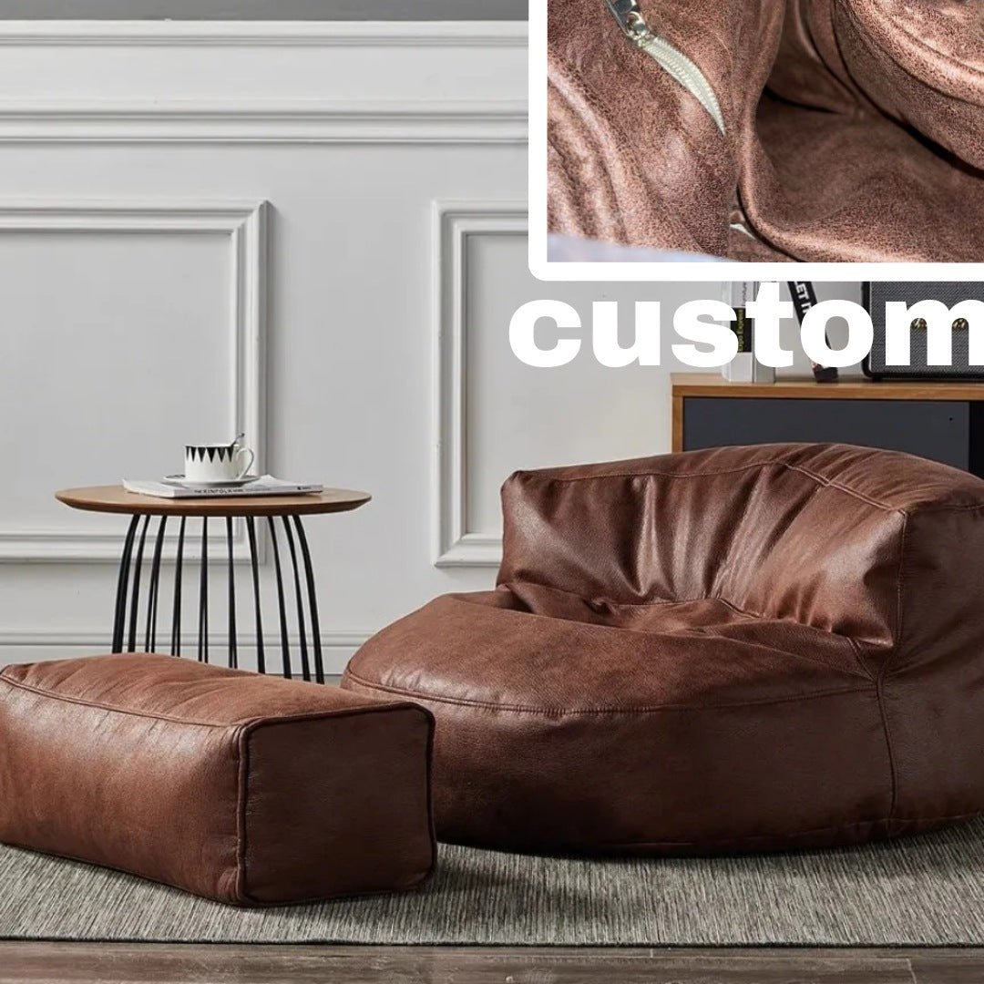 (Custom) Wagner - Beanbag Modern Round 100cm x 45cm - Act Design Shop