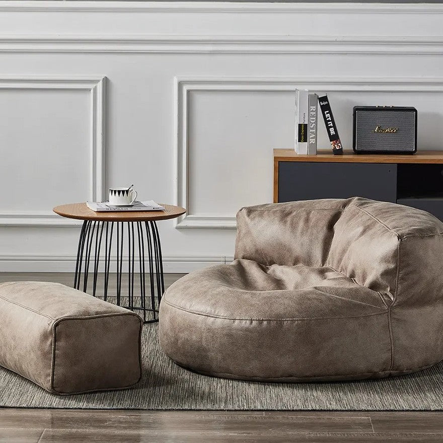 (Custom) Wagner - Beanbag Modern Round 100cm x 45cm - Act Design Shop