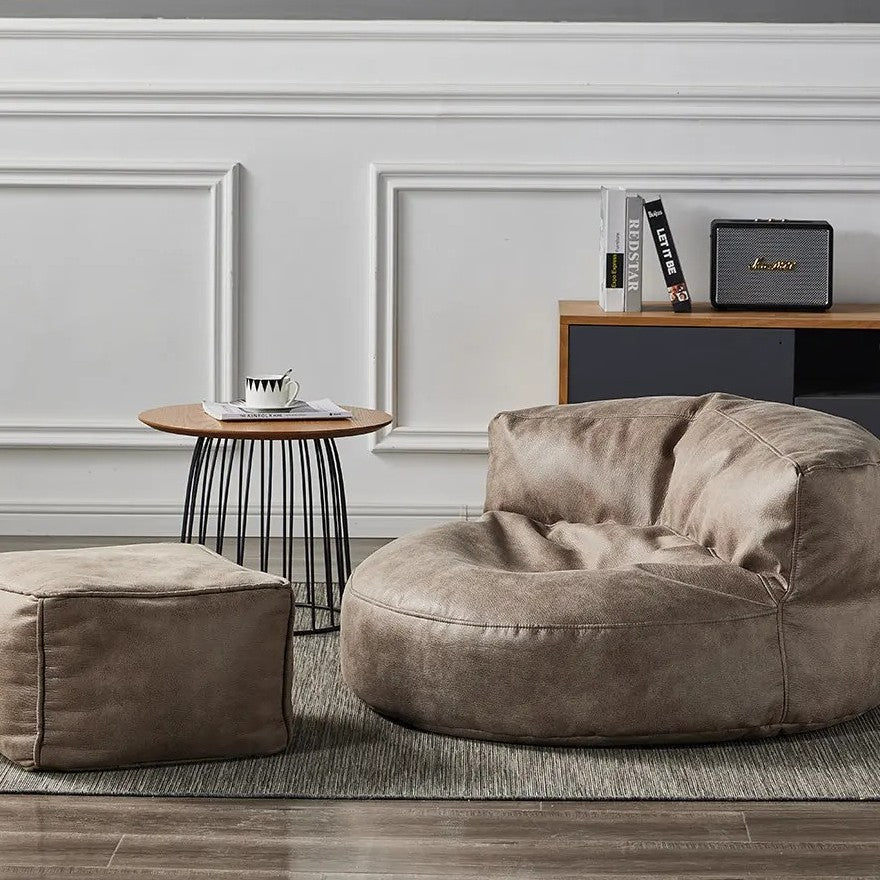 (Custom) Wagner - Beanbag Modern Round 100cm x 45cm - Act Design Shop