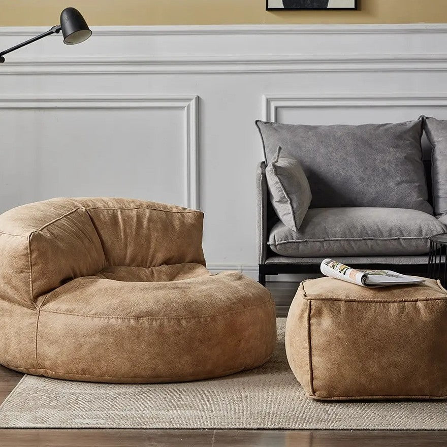 (Custom) Wagner - Beanbag Modern Round 100cm x 45cm - Act Design Shop