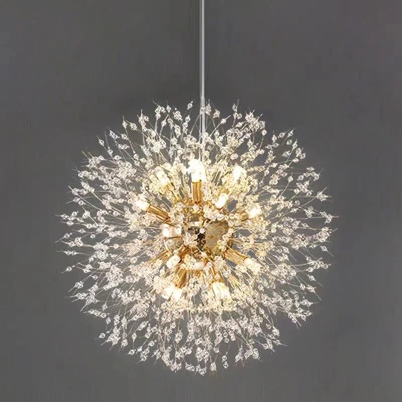 Dandelion Crystal Chandelier Pendant Light - Act Design Shop