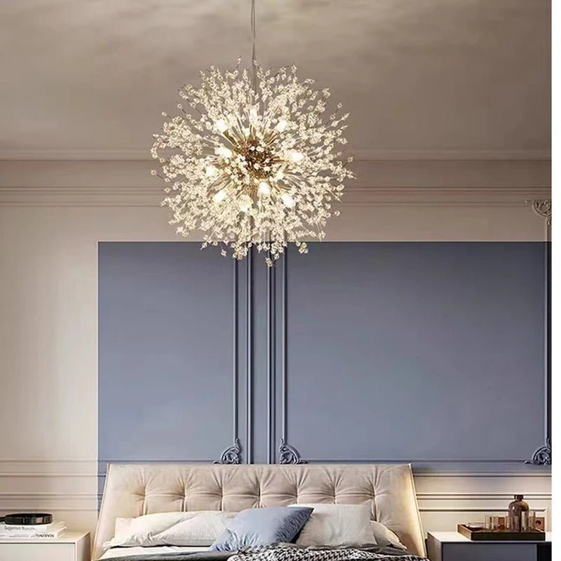 Dandelion Crystal Chandelier Pendant Light - Act Design Shop