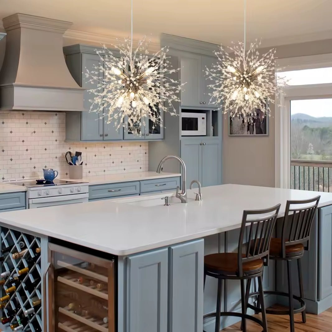 Dandelion Crystal Chandelier Pendant Light - Act Design Shop