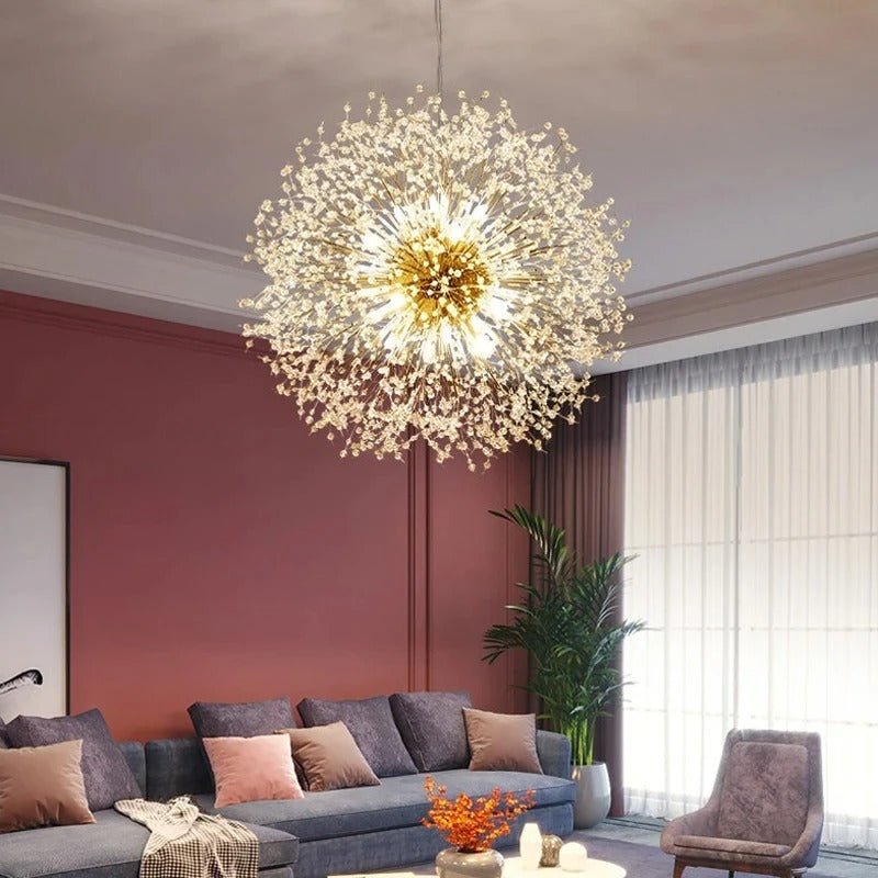 Dandelion Crystal Chandelier Pendant Light - Act Design Shop