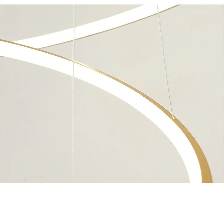 Modern LED Pendant Lamp multiple Rings