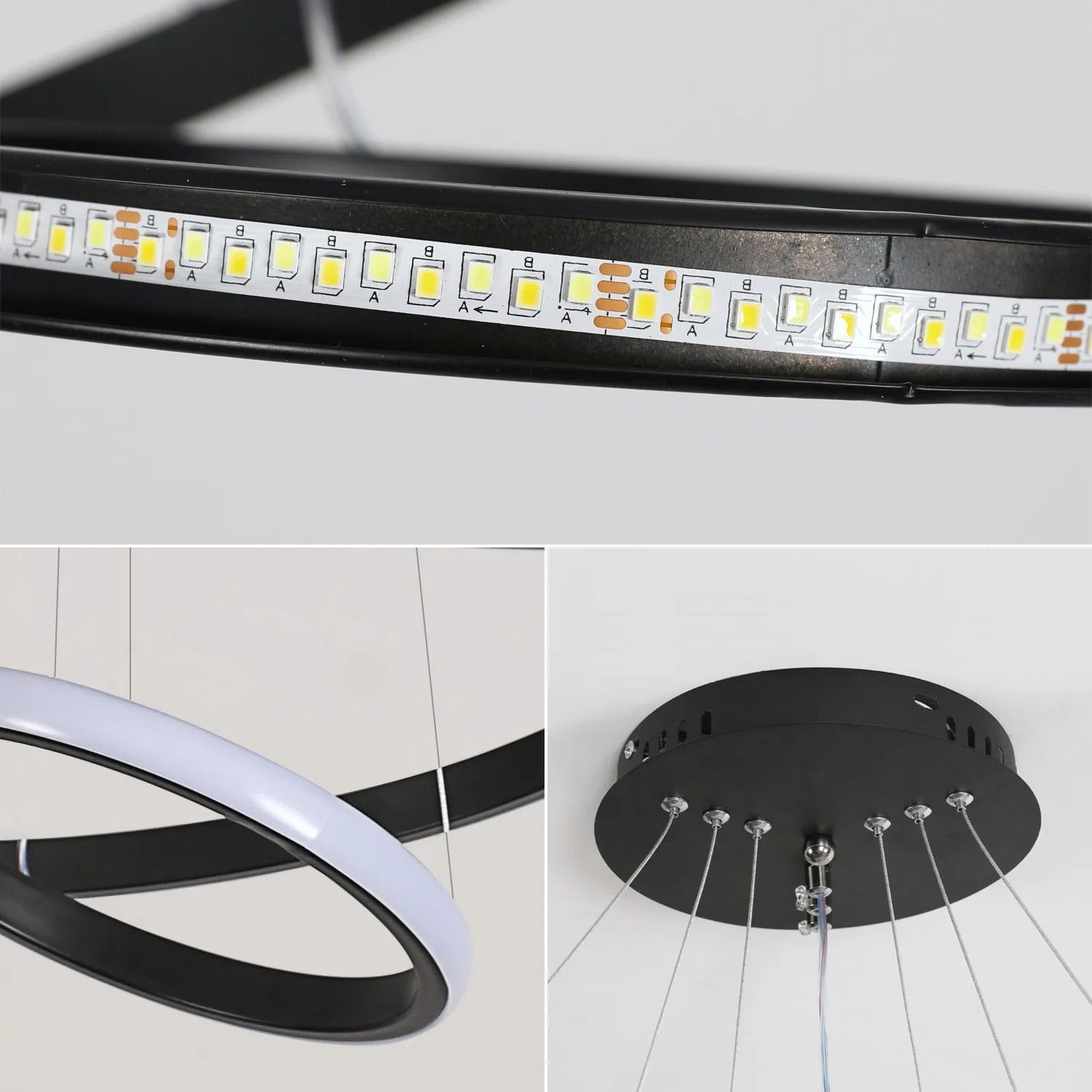 Modern LED Pendant Lamp multiple Rings