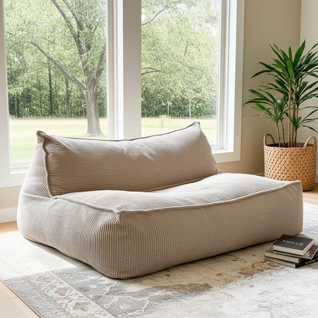 Wagrex - Beanbag chair corduroy