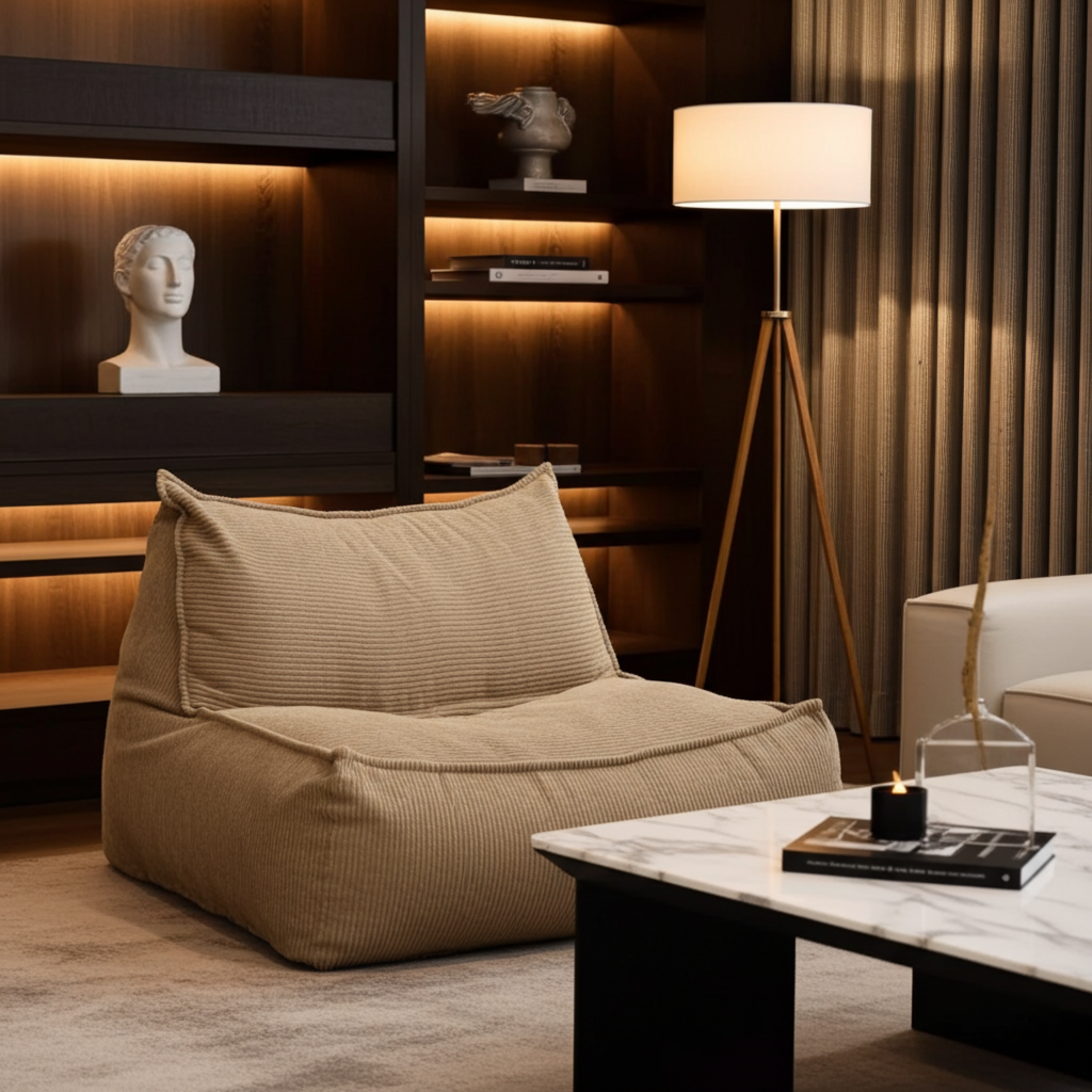 Wagrex - Beanbag chair corduroy