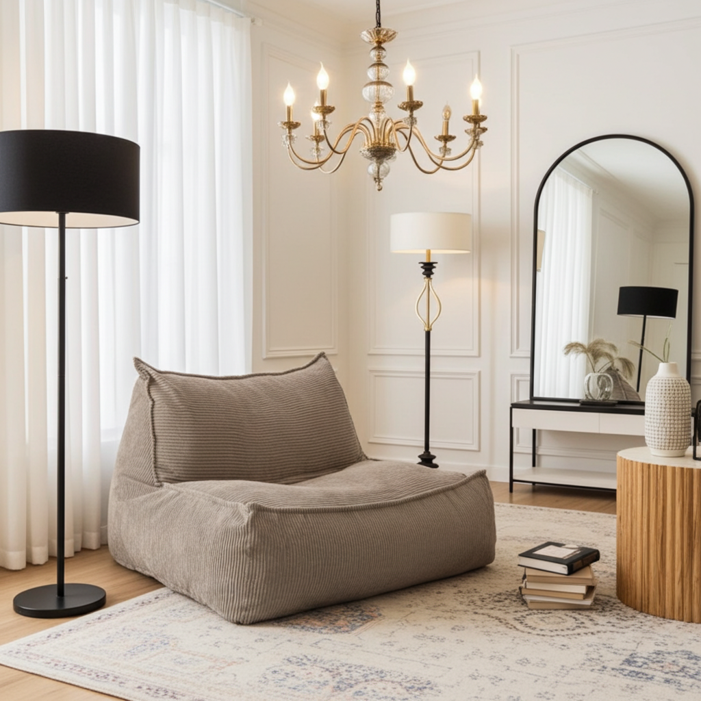 Wagrex - Beanbag chair corduroy