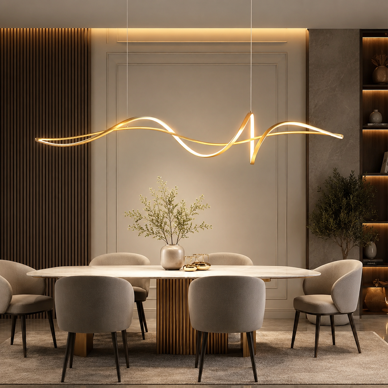 Nestik Moderne Pendelleuchte für das Esszimmer