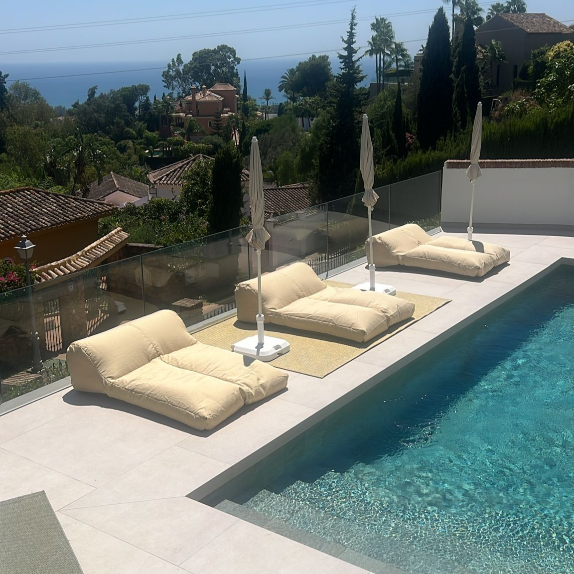 Wagrex - Outside Beanbag Waterproof Chaise Longue